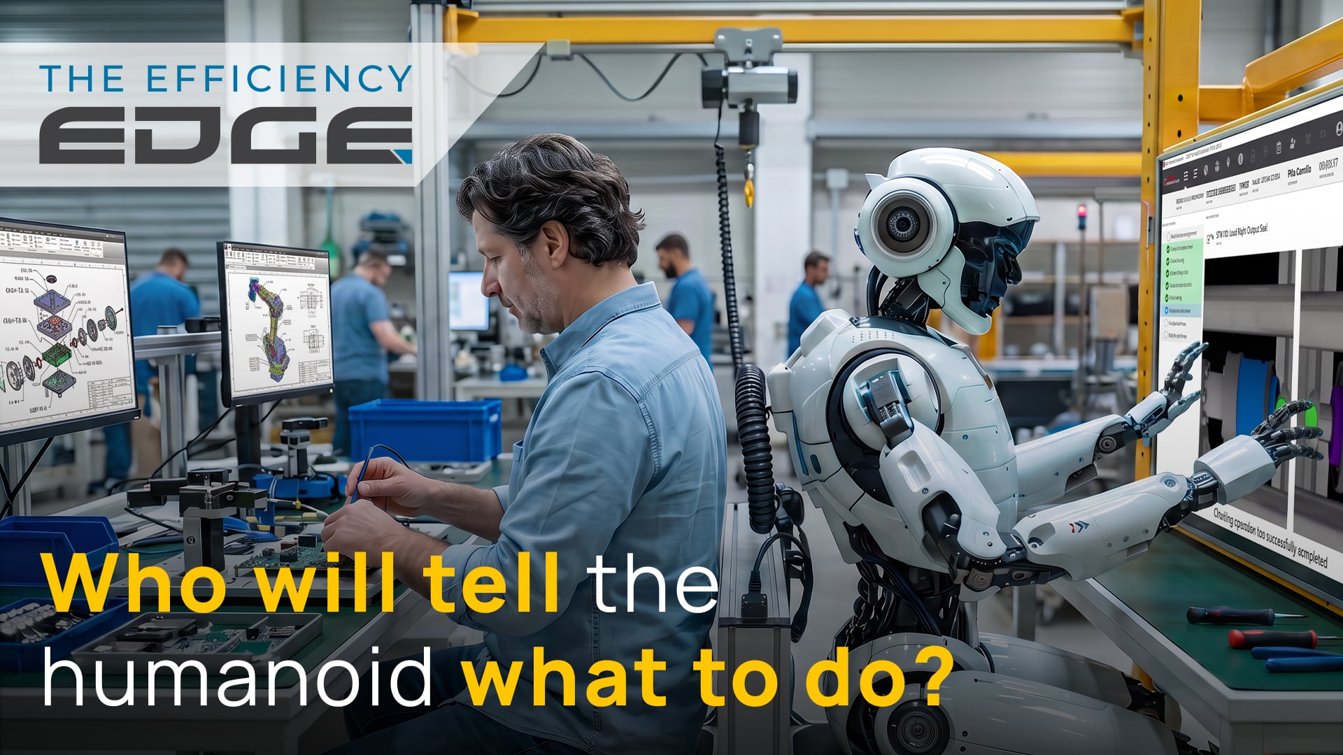 Who will tell the robot what to do thumbnail.